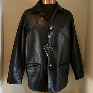 Faux Leather Jacket